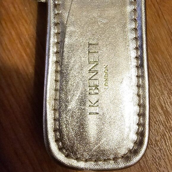 LK Bennett Ariella Flat Mule Rose Gold EU Size 38 (US 7.5) - Picture 8 of 10